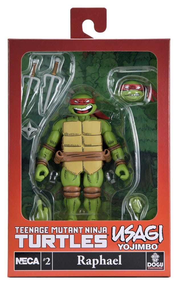 Teenage Mutant Ninja Turtles x Usagi Yojimbo Ultimata Actionfigur Raphael 18 cm