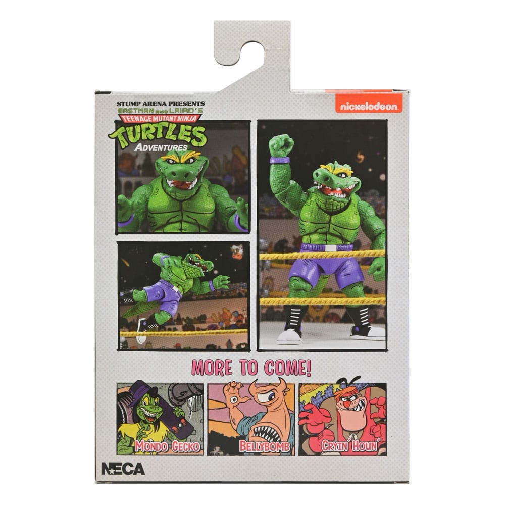 Teenage Mutant Ninja Turtles (Archie Comics) Action Figur Stump Wrestling Leatherhead 18 cm NECA