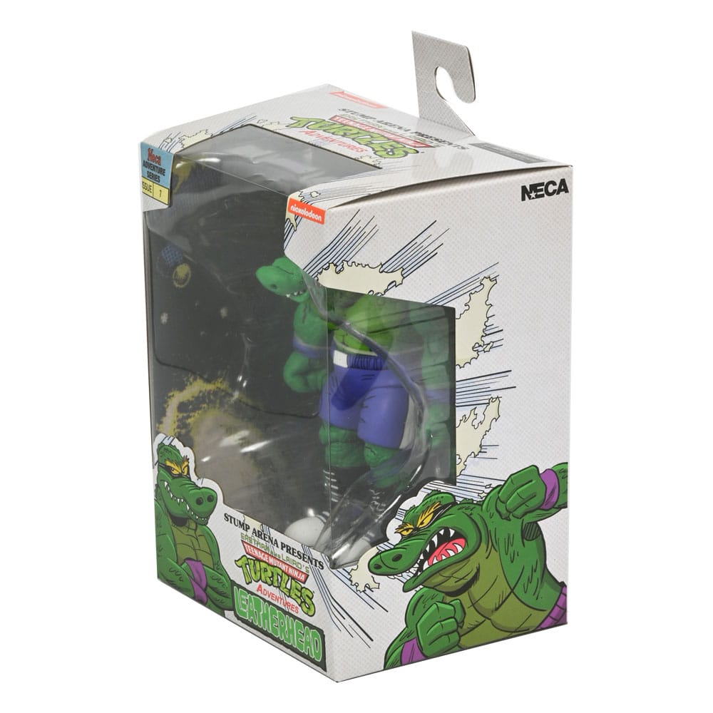 Teenage Mutant Ninja Turtles (Archie Comics) Action Figur Stump Wrestling Leatherhead 18 cm NECA