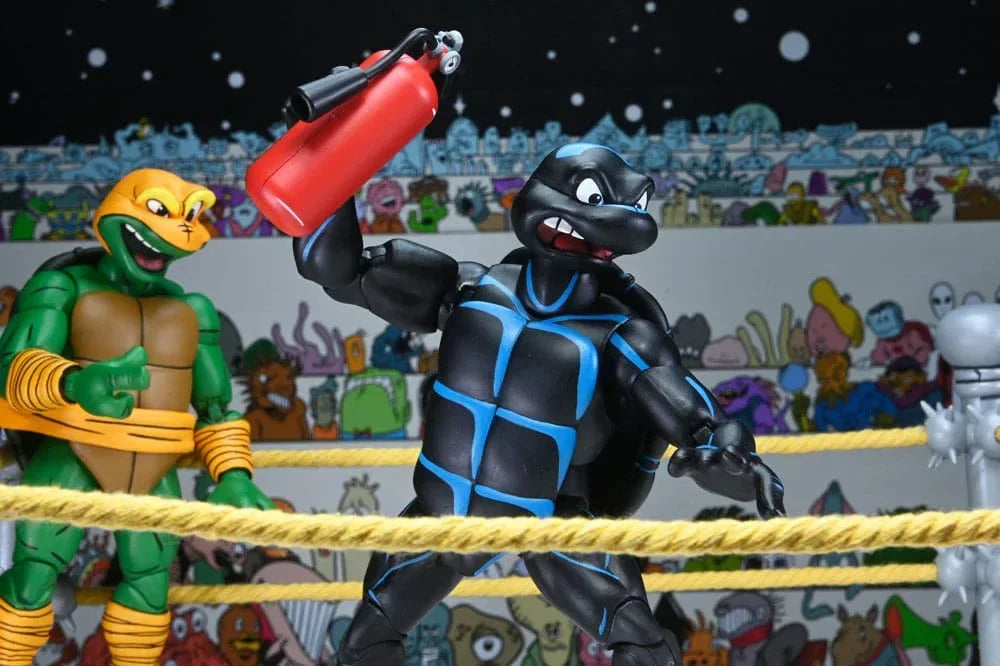 Teenage Mutant Ninja Turtles (Archie Comics) Action Figurr 4-Pack Stump Wrestling Turtles 18 cm NECA