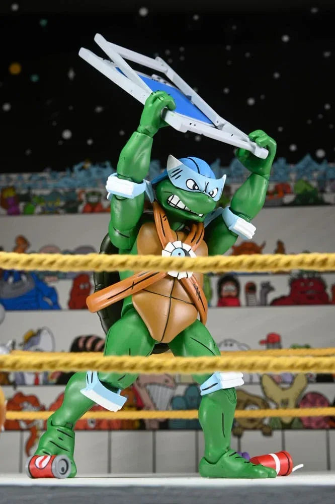 Teenage Mutant Ninja Turtles (Archie Comics) Action Figurr 4-Pack Stump Wrestling Turtles 18 cm NECA