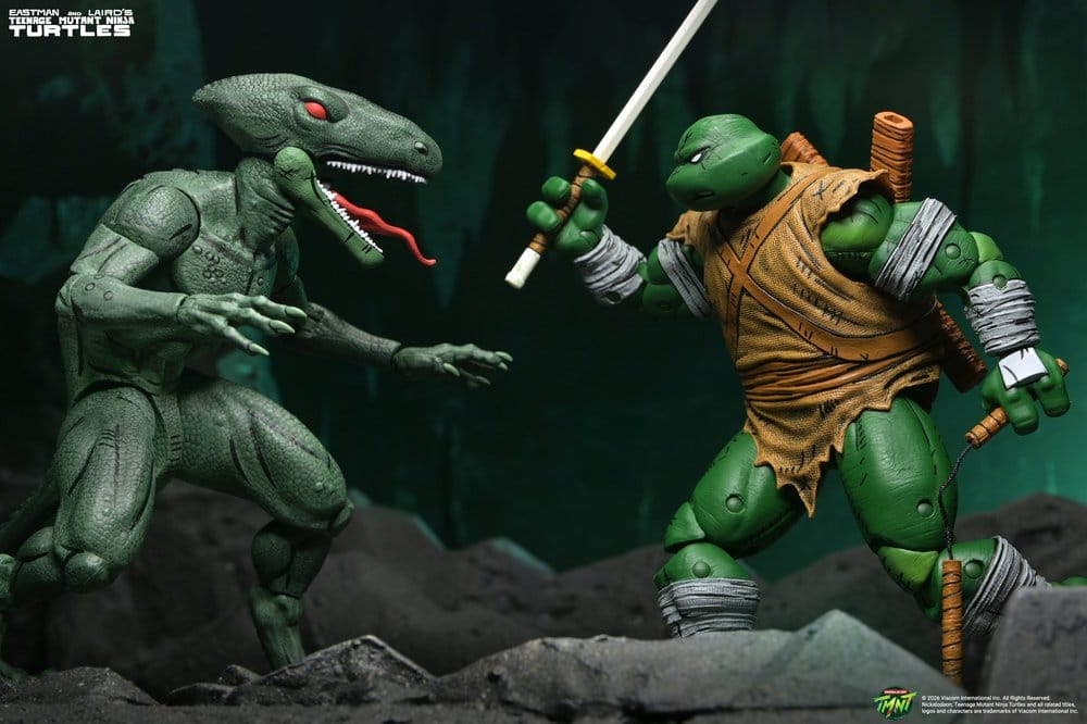 Teenage Mutant Ninja Turtles (Mirage Comics) Actionfigur 2-pack Daimyo Orkai & Raptor 18 cm