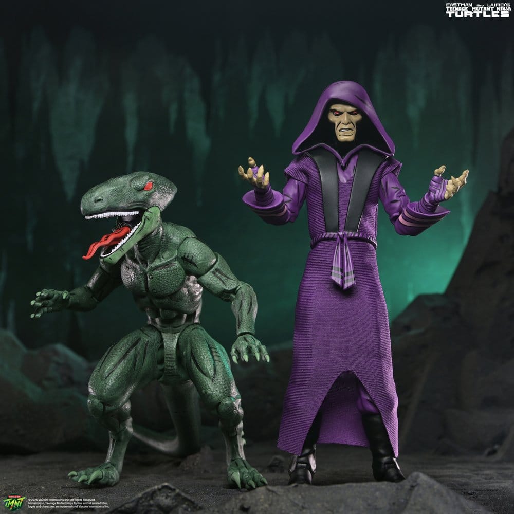 Teenage Mutant Ninja Turtles (Mirage Comics) Actionfigur 2-pack Daimyo Orkai & Raptor 18 cm