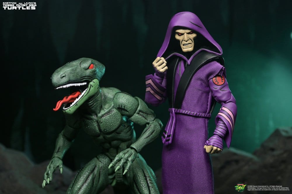 Teenage Mutant Ninja Turtles (Mirage Comics) Actionfigur 2-pack Daimyo Orkai & Raptor 18 cm