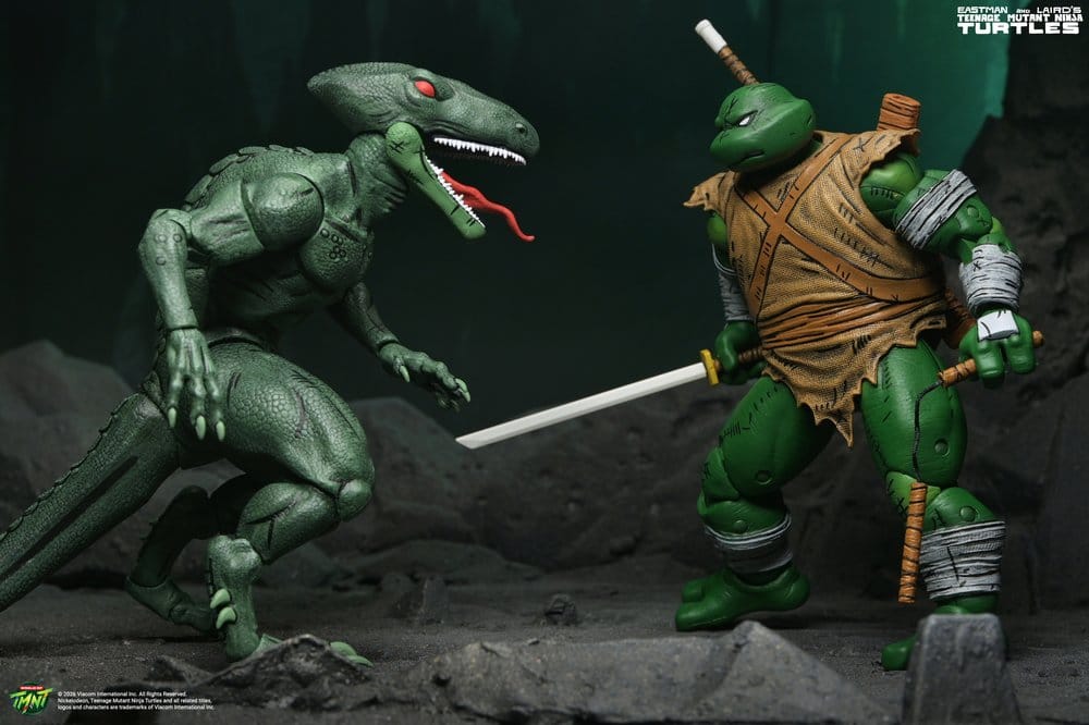 Teenage Mutant Ninja Turtles (Mirage Comics) Actionfigur 2-pack Daimyo Orkai & Raptor 18 cm