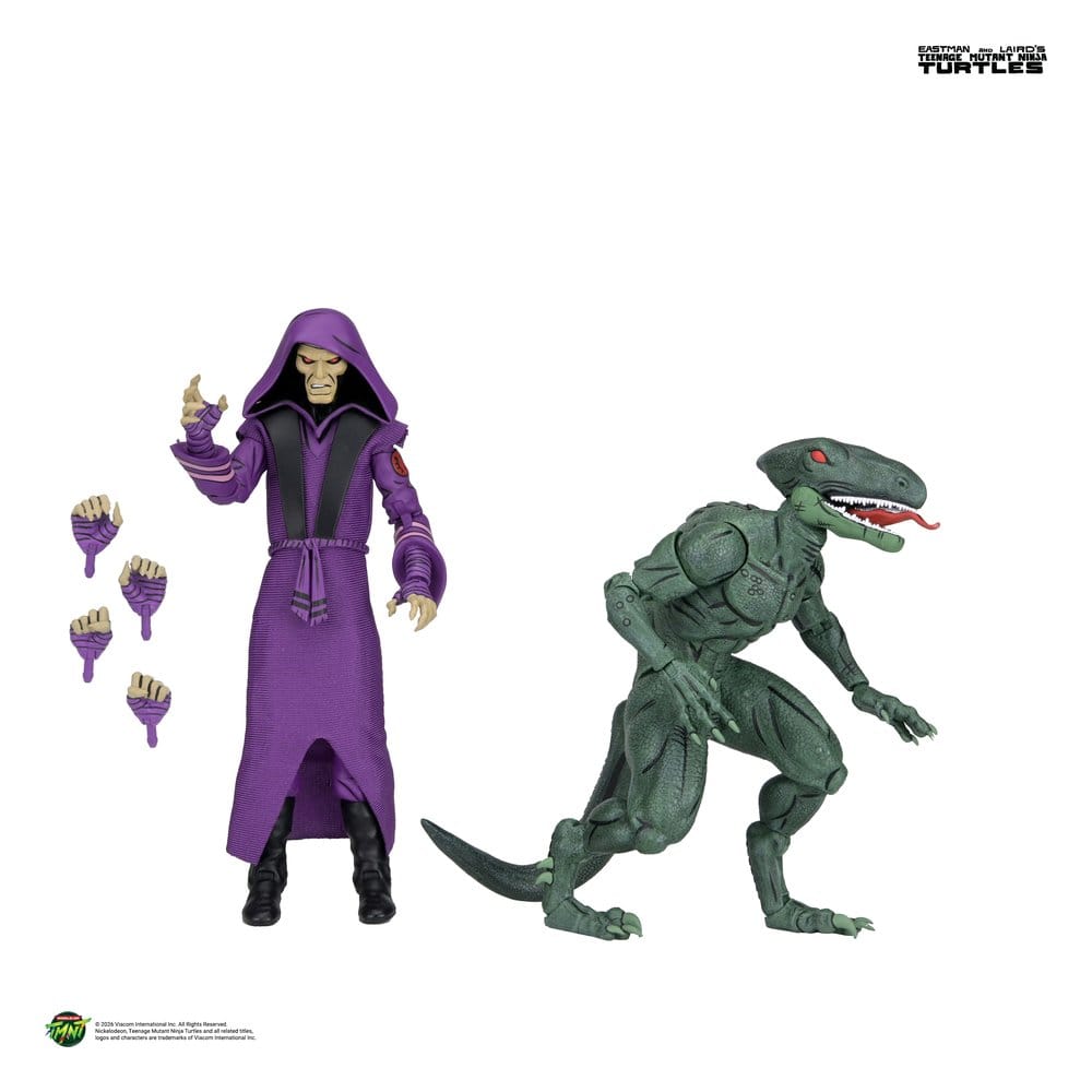 Teenage Mutant Ninja Turtles (Mirage Comics) Actionfigur 2-pack Daimyo Orkai & Raptor 18 cm