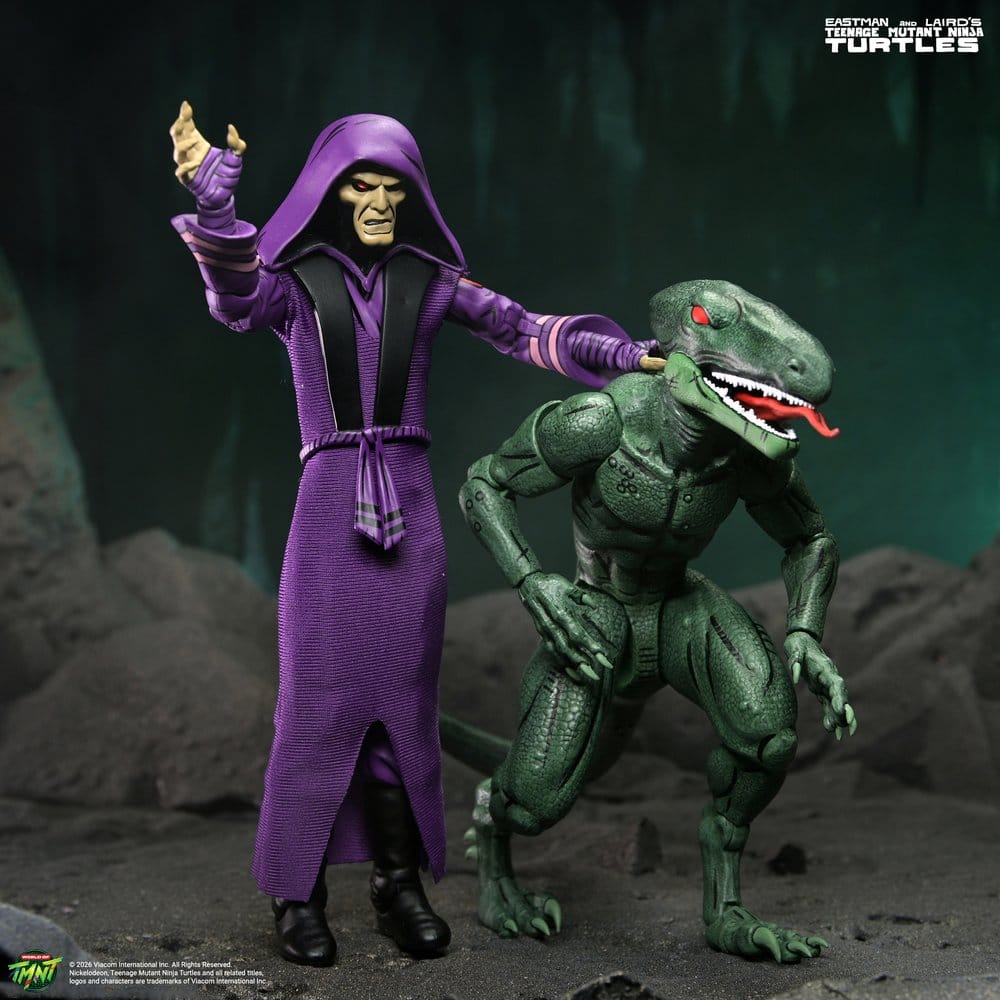 Teenage Mutant Ninja Turtles (Mirage Comics) Actionfigur 2-pack Daimyo Orkai & Raptor 18 cm