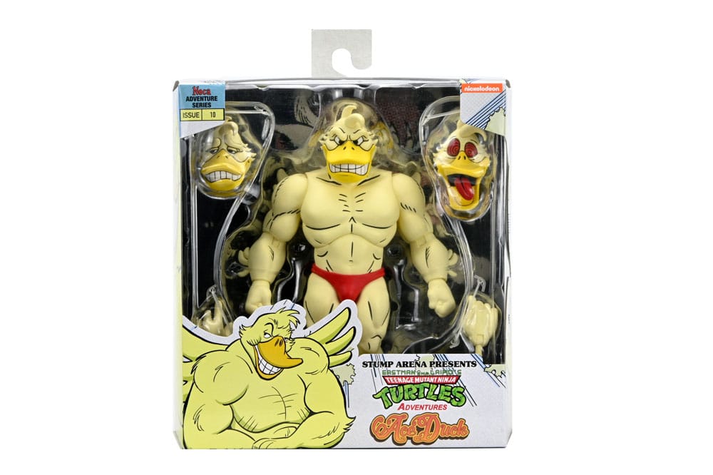 Teenage Mutant Ninja Turtles (Archie Comics) Action Figur Stump Wrestling Ace Duck 18 cm NECA