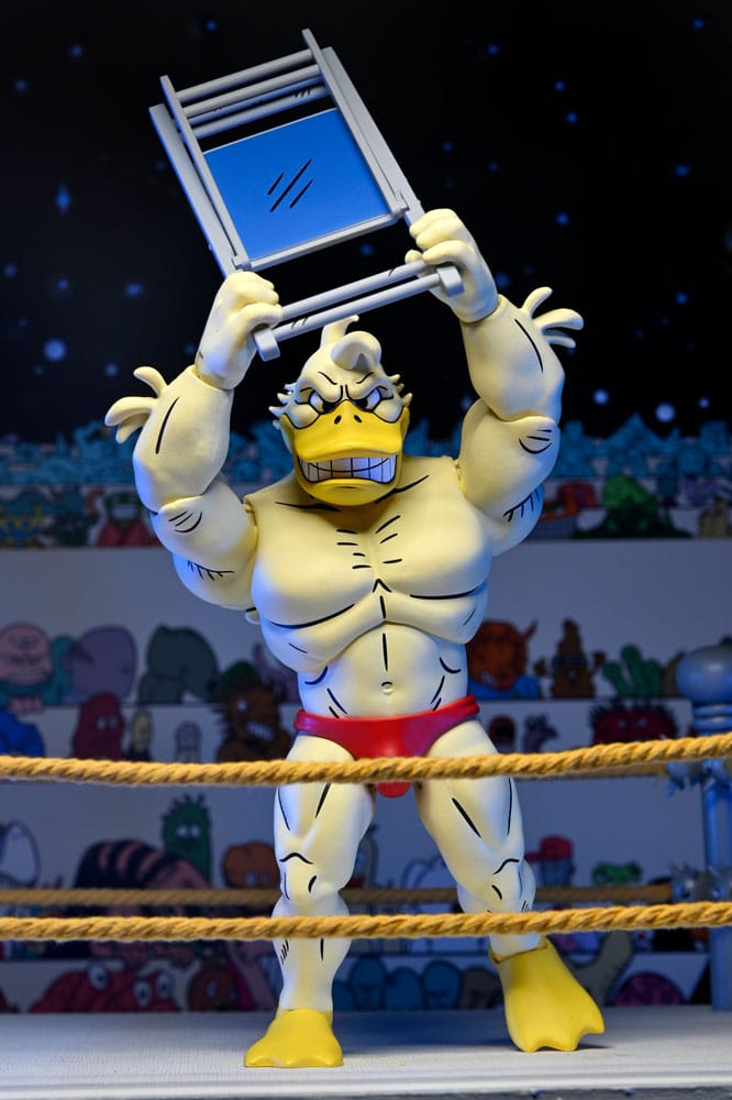 Teenage Mutant Ninja Turtles (Archie Comics) Action Figur Stump Wrestling Ace Duck 18 cm NECA
