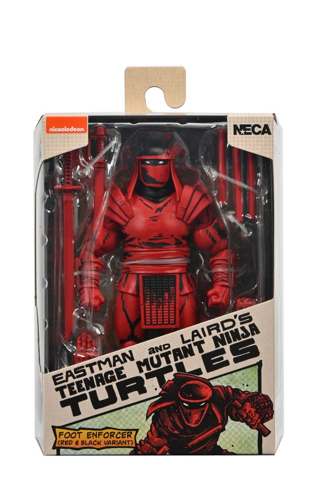 Teenage Mutant Ninja Turtles (Mirage Comics) Action Figur Red and Black Foot Enforcer 18 cm NECA