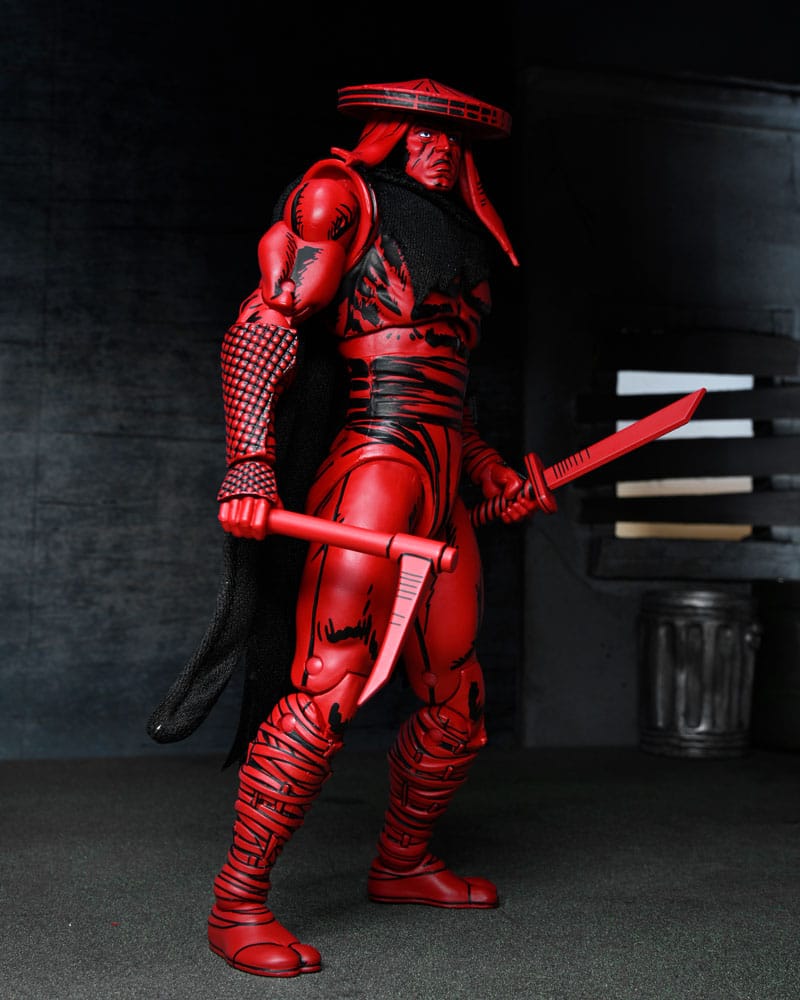 Teenage Mutant Ninja Turtles (Mirage Comics) Action Figur Red and Black Foot Assassin 18 cm NECA