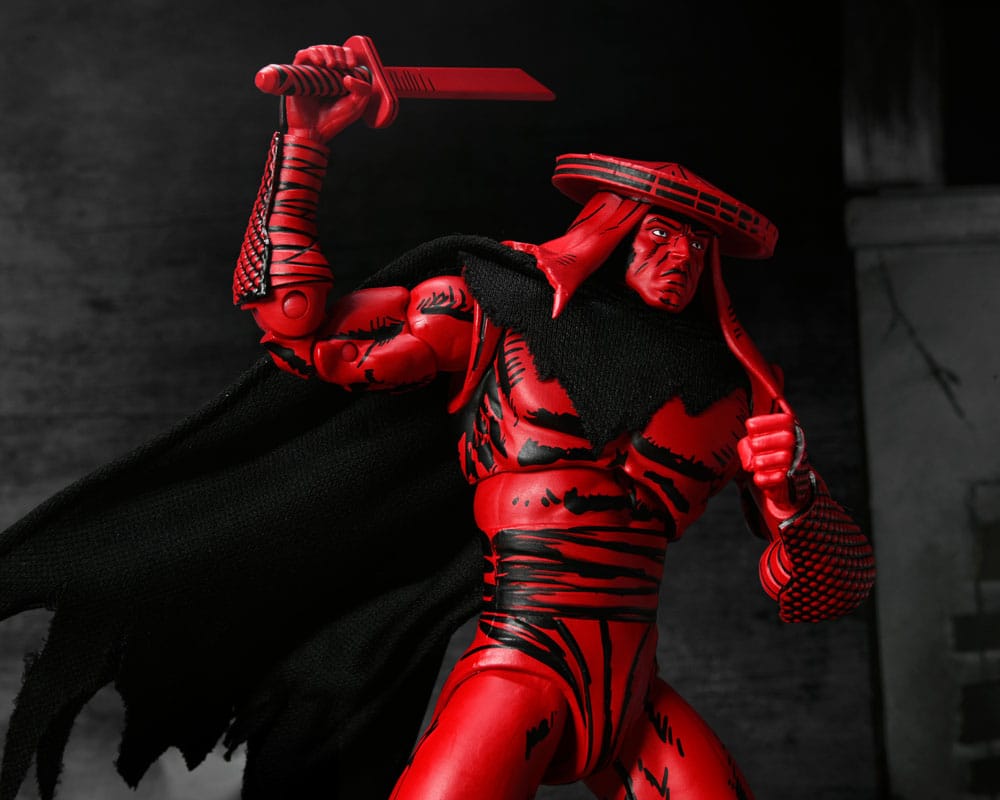 Teenage Mutant Ninja Turtles (Mirage Comics) Action Figur Red and Black Foot Assassin 18 cm NECA