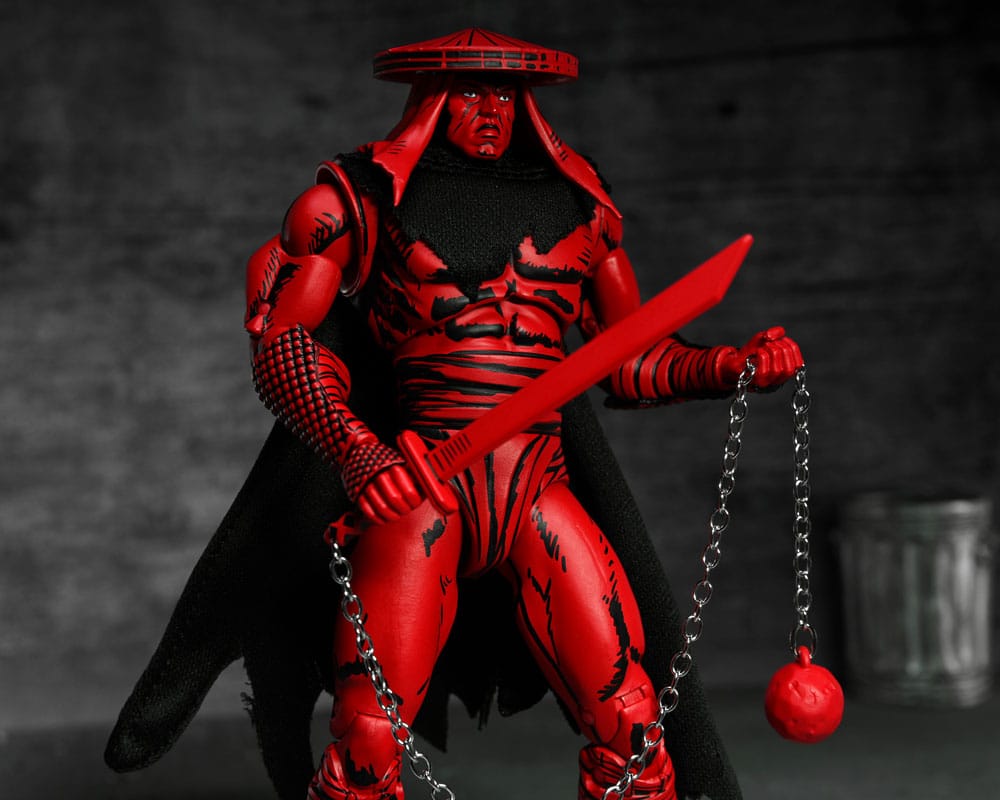 Teenage Mutant Ninja Turtles (Mirage Comics) Action Figur Red and Black Foot Assassin 18 cm NECA