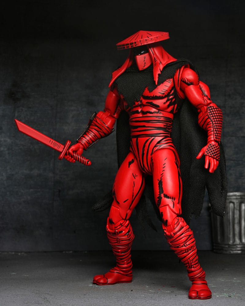 Teenage Mutant Ninja Turtles (Mirage Comics) Action Figur Red and Black Foot Assassin 18 cm NECA