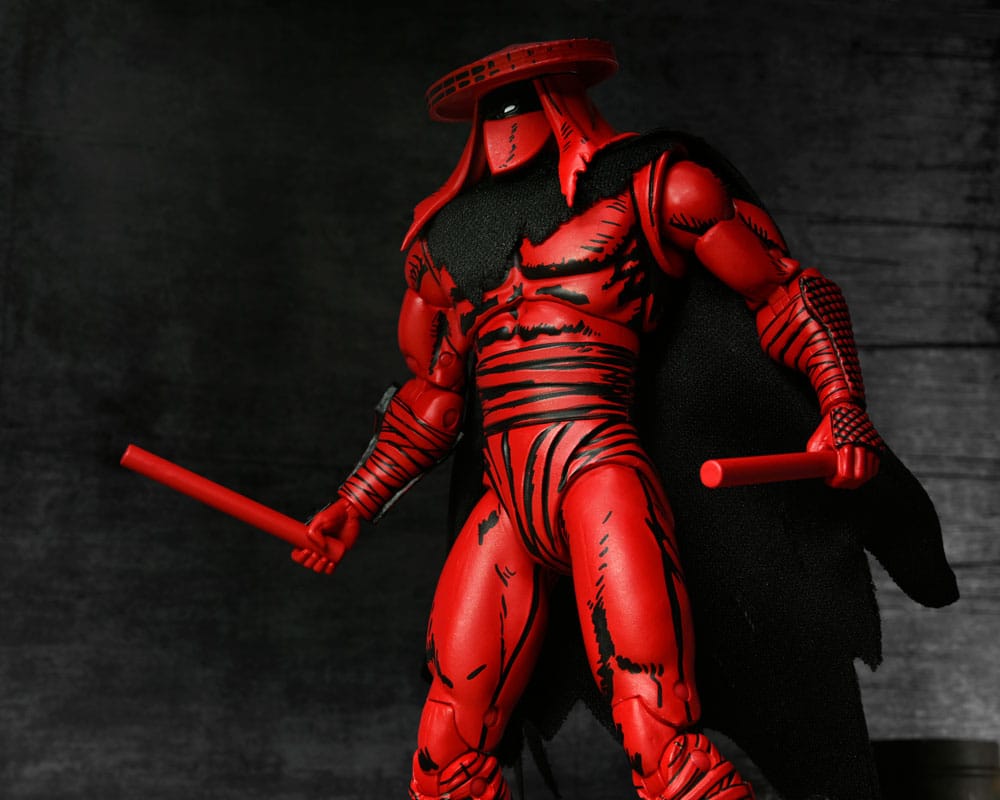 Teenage Mutant Ninja Turtles (Mirage Comics) Action Figur Red and Black Foot Assassin 18 cm NECA