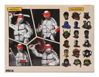 Teenage Mutant Ninja Turtles (Mirage Comics) Action Figurr 2-Pack Black and White - Första Skisserna NECA