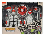 Teenage Mutant Ninja Turtles (Mirage Comics) Action Figurr 2-Pack Black and White - Första Skisserna NECA