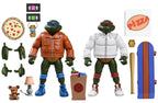 Teenage Mutant Ninja Turtles (Cartoon) Actionfigur Punk Leo och Punk Raph 2-Pack 18 cm NECA
