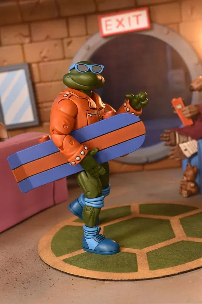 Teenage Mutant Ninja Turtles (Cartoon) Actionfigur Punk Leo och Punk Raph 2-Pack 18 cm NECA