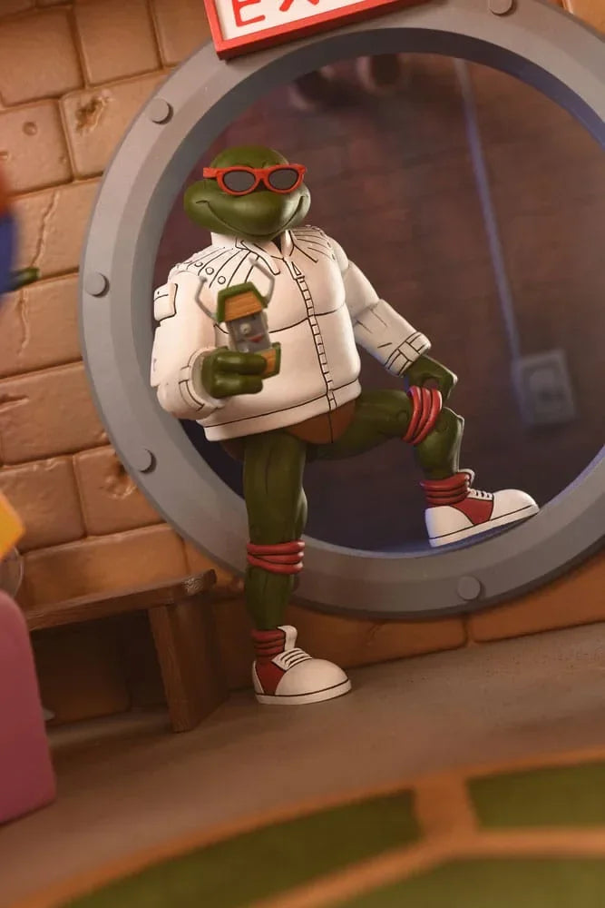 Teenage Mutant Ninja Turtles (Cartoon) Actionfigur Punk Leo och Punk Raph 2-Pack 18 cm NECA