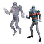Teenage Mutant Ninja Turtles: Saturday Morning Adventures Action Figur 2-Pack Creepy Eddie & Shibano-Sama 17 cm NECA