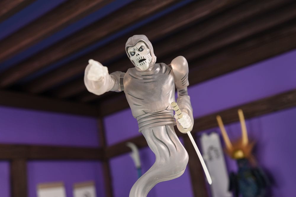 Teenage Mutant Ninja Turtles: Saturday Morning Adventures Action Figur 2-Pack Creepy Eddie & Shibano-Sama 17 cm NECA