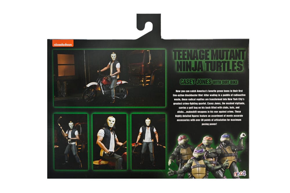 Teenage Mutant Ninja Turtles (1990 Movie) Action Figur Deluxe Movie Realization Casey Jones 18 cm NECA