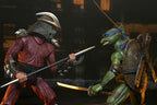 Teenage Mutant Ninja Turtles (1990 Movie) Action Figur Roof Top Battle Shredder vs Leo 18 cm NECA