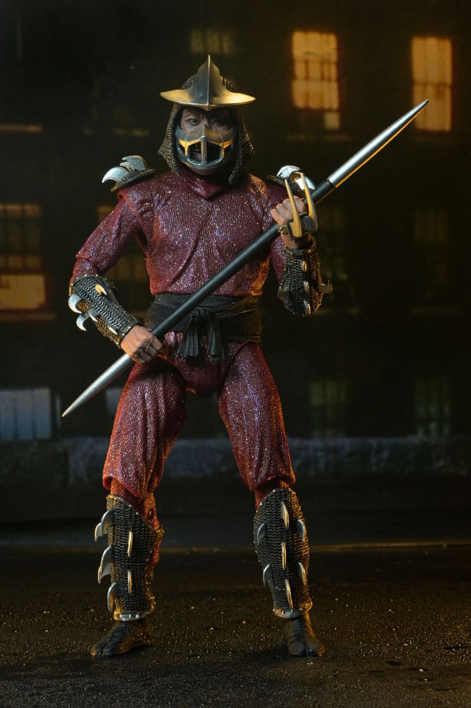 Teenage Mutant Ninja Turtles (1990 Movie) Action Figur Roof Top Battle Shredder vs Leo 18 cm NECA