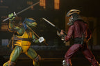 Teenage Mutant Ninja Turtles (1990 Movie) Action Figur Roof Top Battle Shredder vs Leo 18 cm NECA