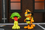 Teenage Mutant Ninja Turtles (Archie Comics) x Garfield Action Figur 2-Pack Ultimate Garfello & Odie 10 cm NECA