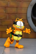 Teenage Mutant Ninja Turtles (Archie Comics) x Garfield Action Figur 2-Pack Ultimate Garfello & Odie 10 cm NECA