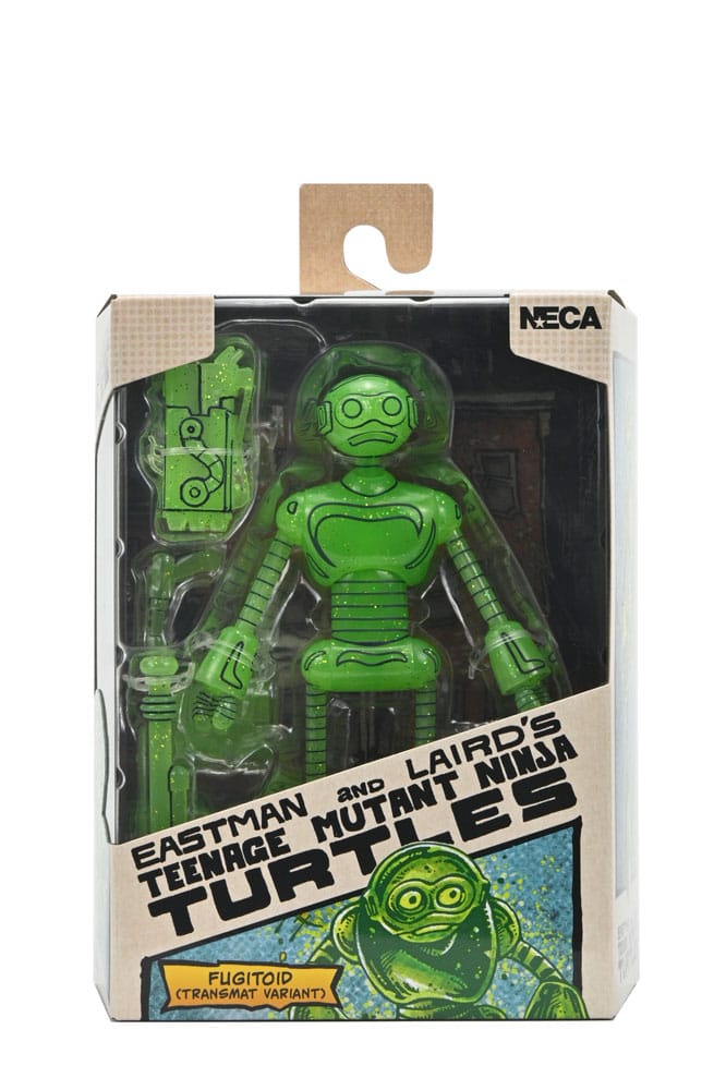 Teenage Mutant Ninja Turtles (Mirage Comics) Action Figur Transmat Fugitoid GID 18 cm NECA