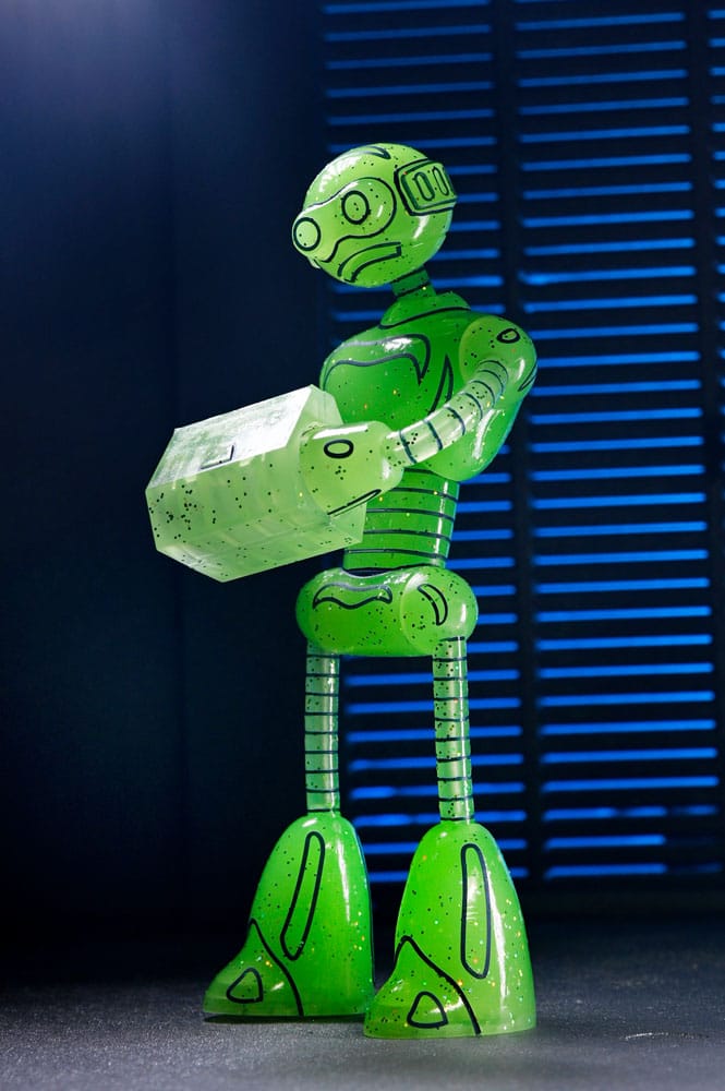 Teenage Mutant Ninja Turtles (Mirage Comics) Action Figur Transmat Fugitoid GID 18 cm NECA