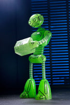 Teenage Mutant Ninja Turtles (Mirage Comics) Action Figur Transmat Fugitoid GID 18 cm NECA