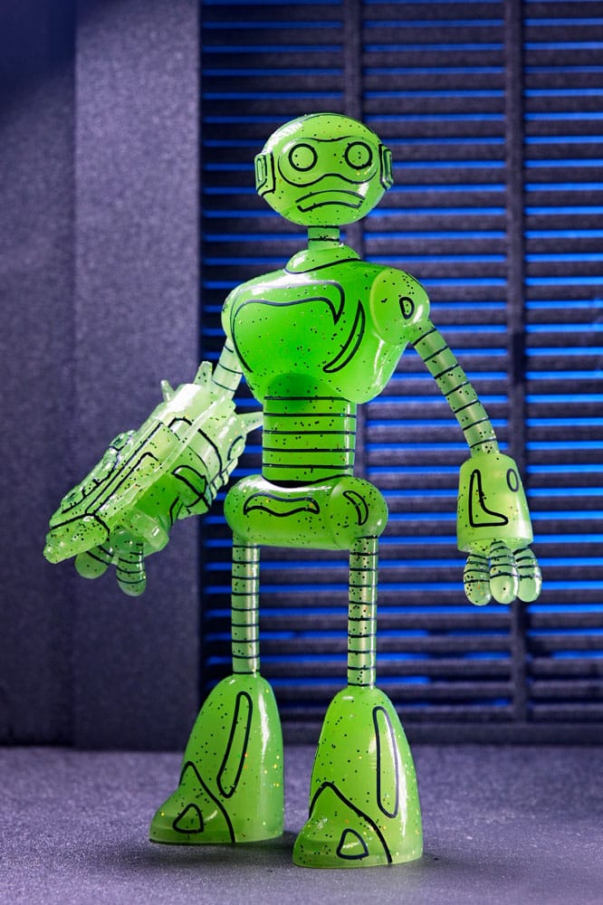 Teenage Mutant Ninja Turtles (Mirage Comics) Action Figur Transmat Fugitoid GID 18 cm NECA