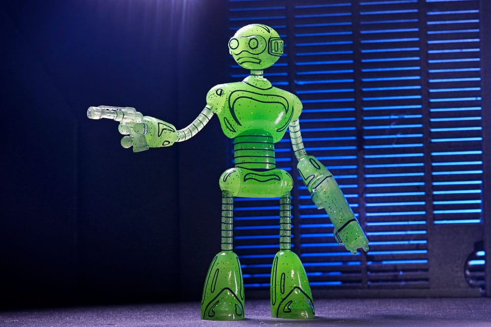 Teenage Mutant Ninja Turtles (Mirage Comics) Action Figur Transmat Fugitoid GID 18 cm NECA