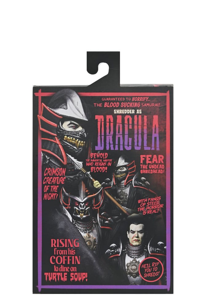 Teenage Mutant Ninja Turtles x Universal Monsters Action Figur Shredder som Dracula i Klassiska Färger - 18 cm NECA