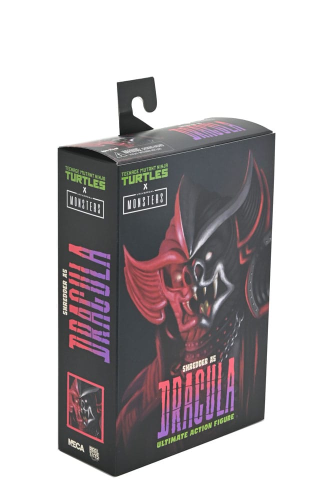 Teenage Mutant Ninja Turtles x Universal Monsters Action Figur Shredder som Dracula i Klassiska Färger - 18 cm NECA