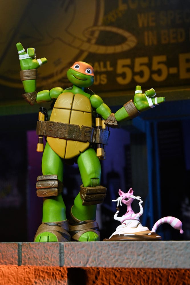 Teenage Mutant Ninja Turtles Actionfigur Ultimate Michelangelo 18 cm NECA