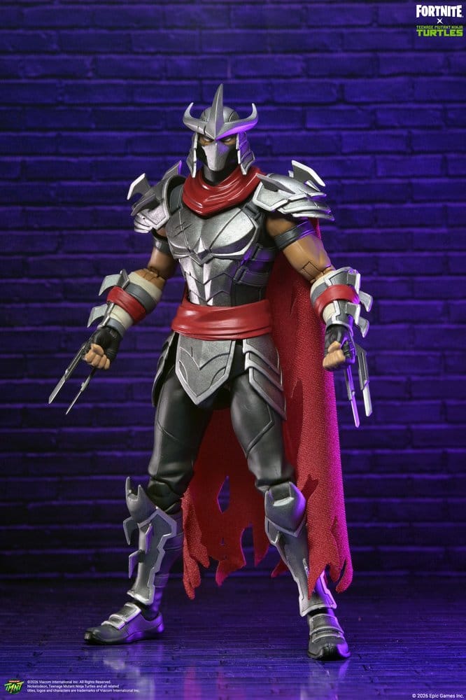 Teenage Mutant Ninja Turtles x Fortnite Actionfigur Shredder 18 cm