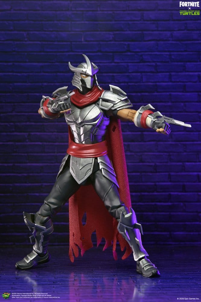 Teenage Mutant Ninja Turtles x Fortnite Actionfigur Shredder 18 cm