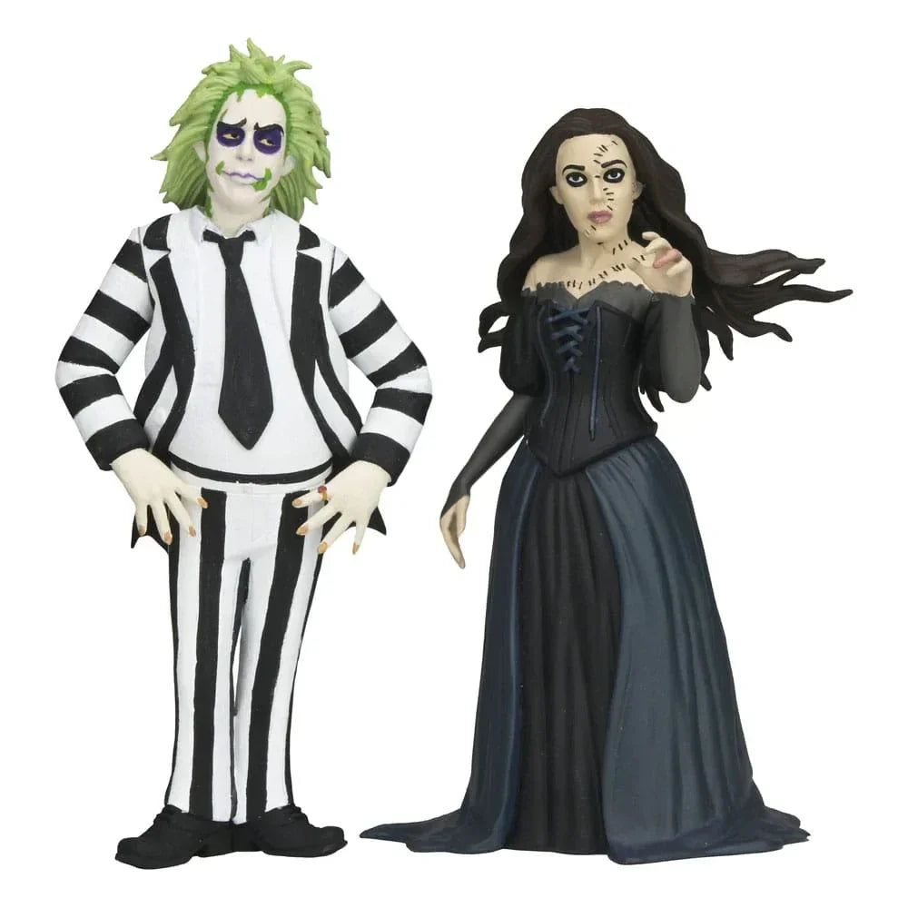 Beetlejuice Beetlejuice Toony Terrors Action Figur 2-Pack Beetlejuice & Delores 15 cm NECA
