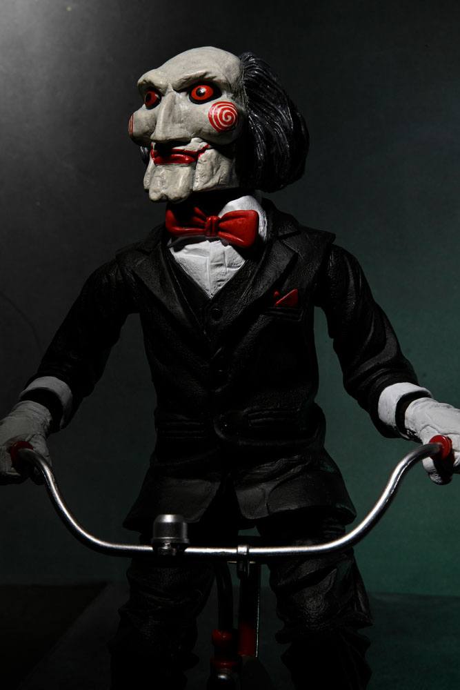 Saw Action Figur med Ljud - Billy på Trehjulig Cykel 30 cm NECA