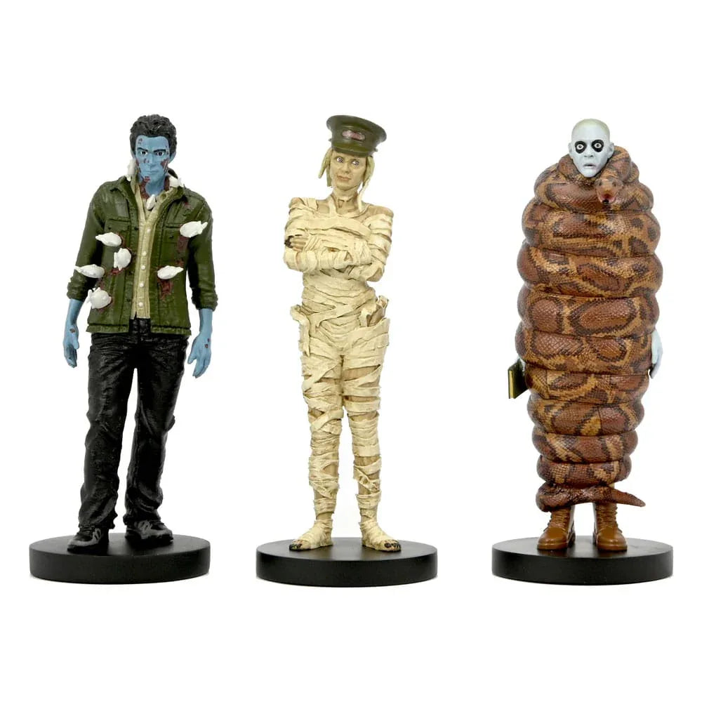 Beetlejuice Beetlejuice Figur 3-Pack Immigration Hall 10 cm NECA