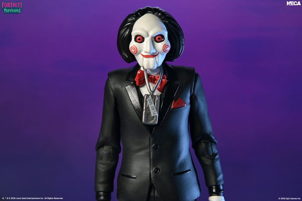 Fortnite/SAW Fortnitemares actionfigur Billy the Puppet 18 cm