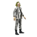 Beetlejuice 1988 Actionfigur i Svart och Vit Randig Kostym 18 cm NECA