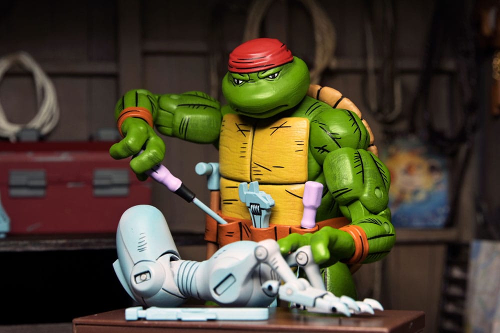 Teenage Mutant Ninja Turtles Action Figur Handyman Donatello 18 cm NECA