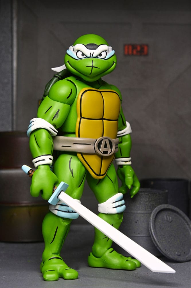 Teenage Mutant Ninja Turtles Action Figur April som den 5:e Sköldpaddan 18 cm NECA