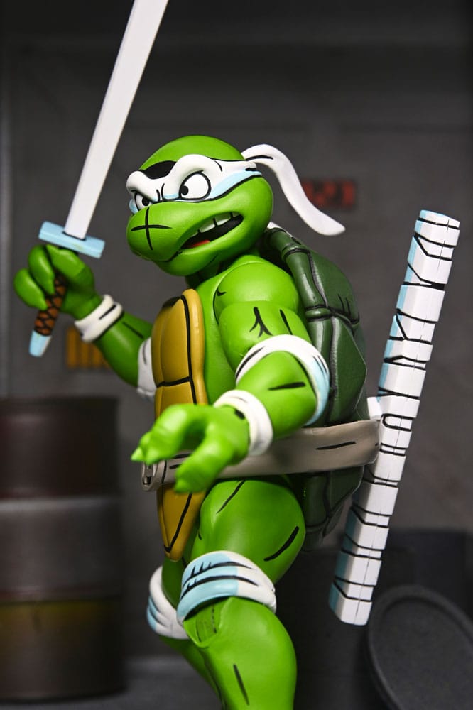 Teenage Mutant Ninja Turtles Action Figur April som den 5:e Sköldpaddan 18 cm NECA
